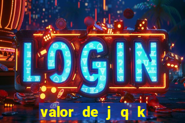 valor de j q k en blackjack